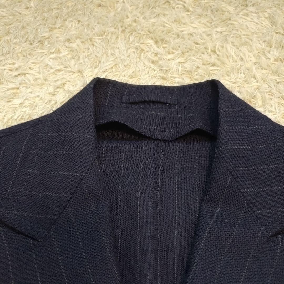 美品⭐トゥモローランド　ピルグリム　テーラードジャケット　ダブル　ネイビー　3L