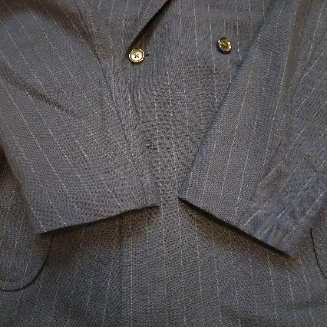 美品⭐トゥモローランド　ピルグリム　テーラードジャケット　ダブル　ネイビー　3L