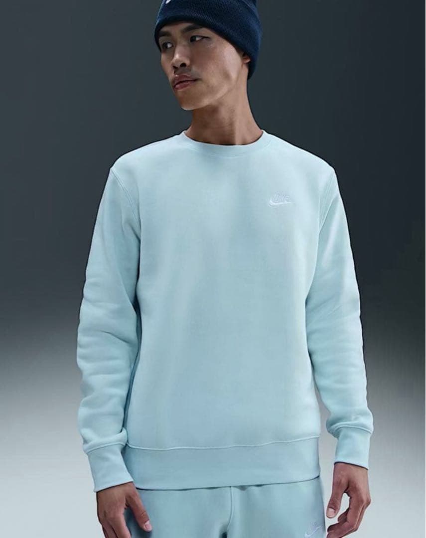 Nike 水色 スウェット トレーナー