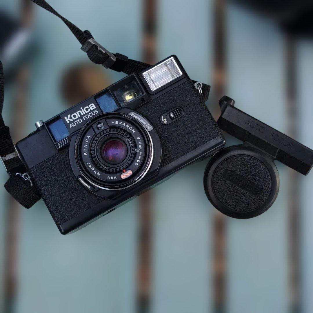 コンパクトフィルムカメラ　まとめて　コニカC35 　キャノン