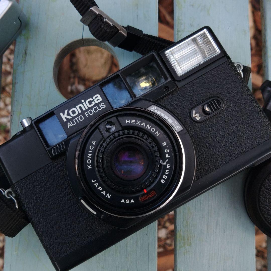 コンパクトフィルムカメラ　まとめて　コニカC35 　キャノン