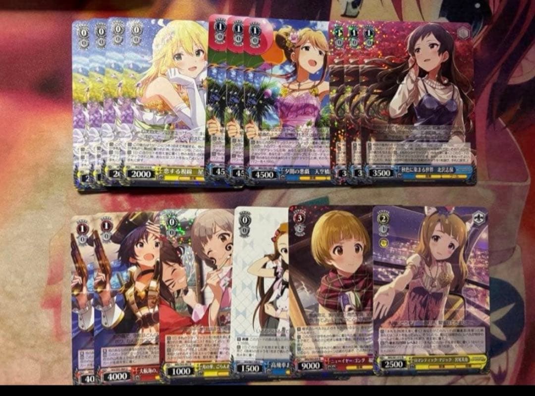 値下げ可能　ヴァイス アイドルマスター　ミリオンライブ　デッキ　パーツ有り