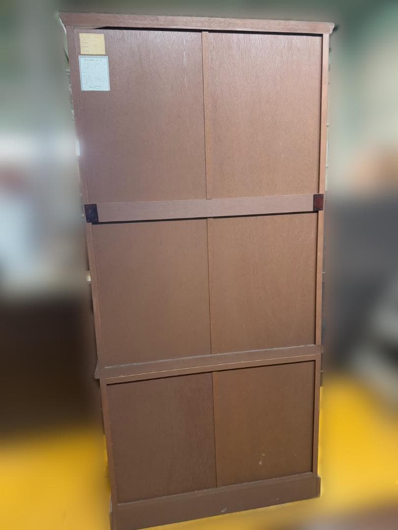 太田長 ATLANTA アトランタ ガラス扉 縦型キャビネット