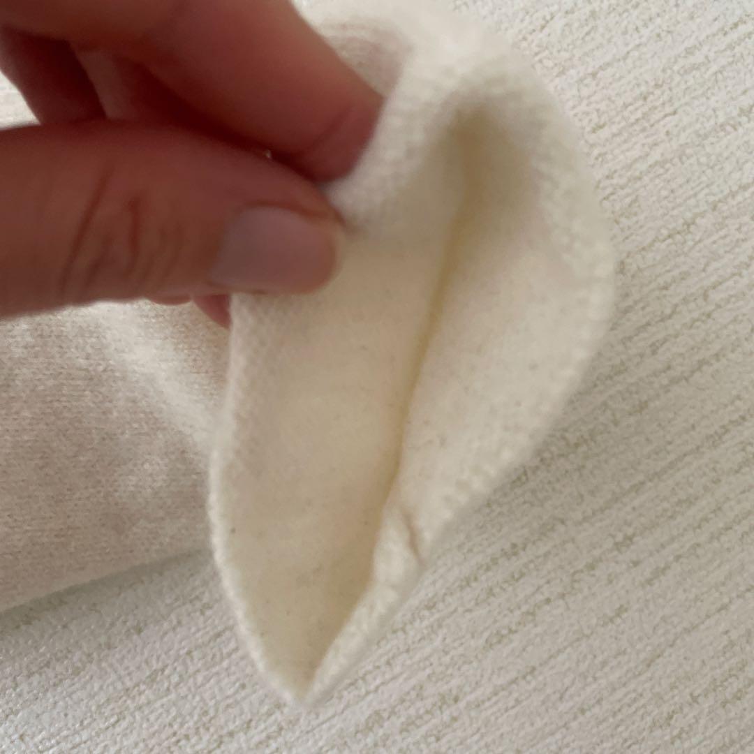 Yoli◯ヨリ◯Long knit onepiece ホワイト