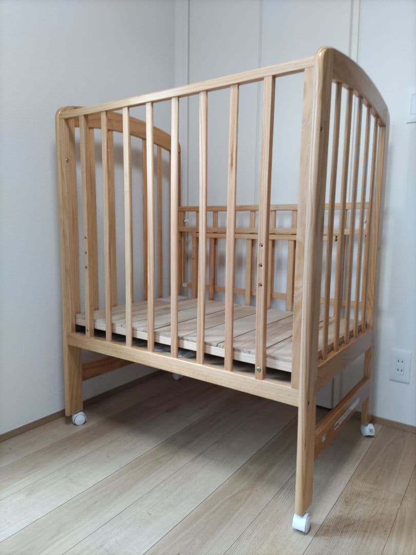 カトージ　KATOJI　ベビーベッド　ハイポジションミニ