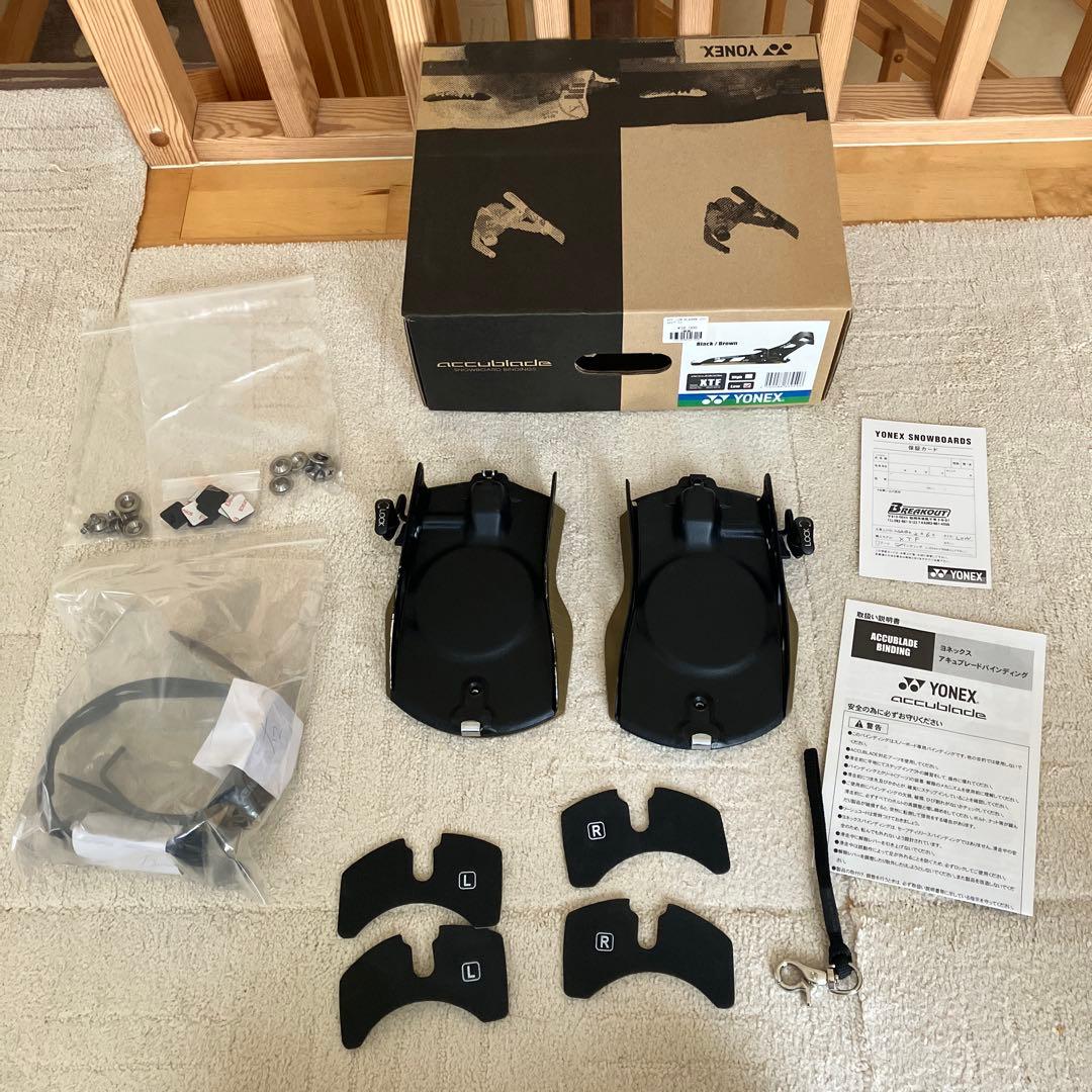 YONEX ステップイン　アキュブレード　XTF スノーボードバインディング
