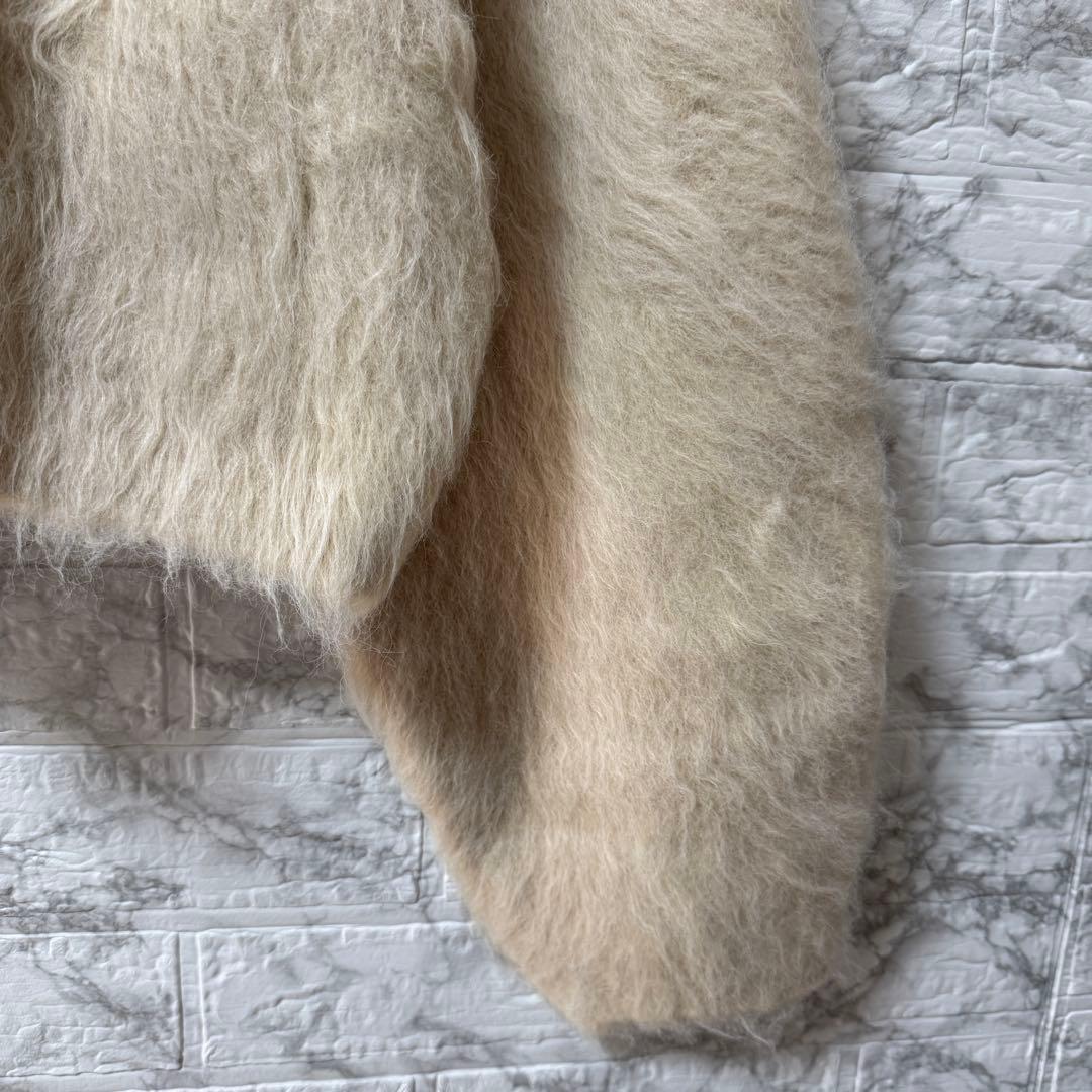 【美品 】ADAM ET ROPÉ アルパカフラッフィーカーディガン F