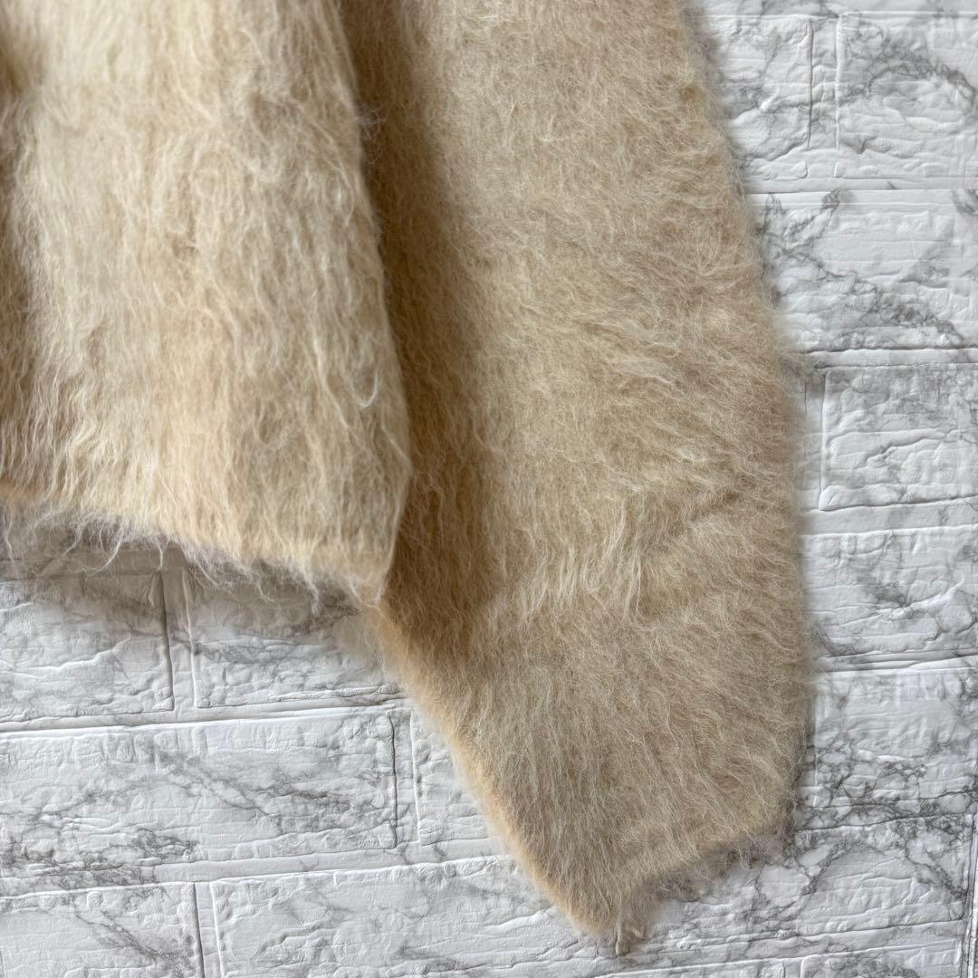 【美品 】ADAM ET ROPÉ アルパカフラッフィーカーディガン F