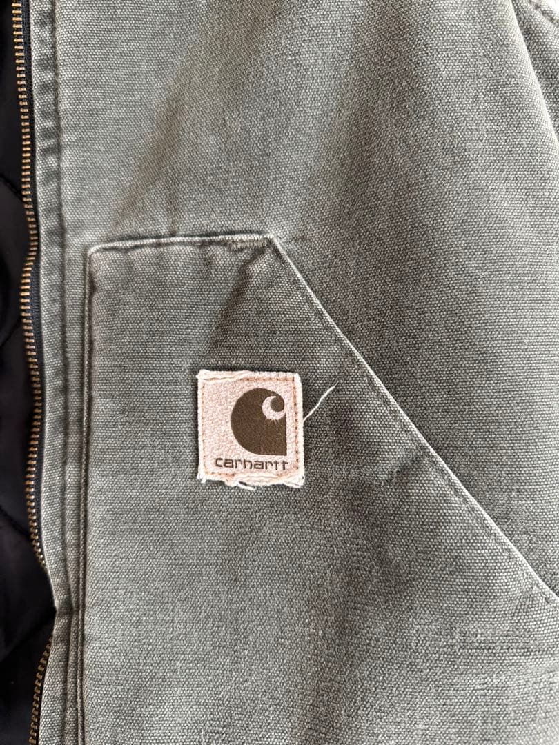 USA製 90s vintage ベスト S MOS極上フェード カーハート