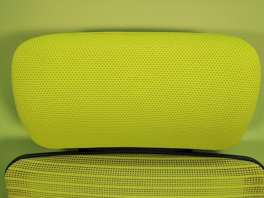 ah　オカムラ　コーラル　ライムグリーン　2018年 エクストラハイバック 中古