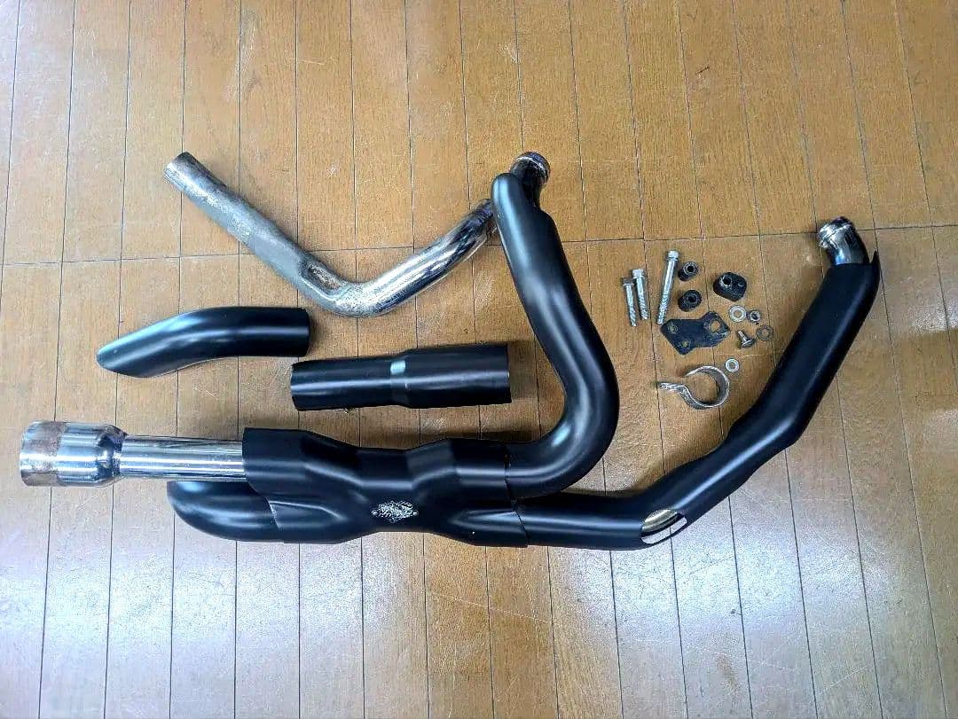 バンス＆ハインズ 　パワーデュアル エキパイ（触媒なし） M8　46871