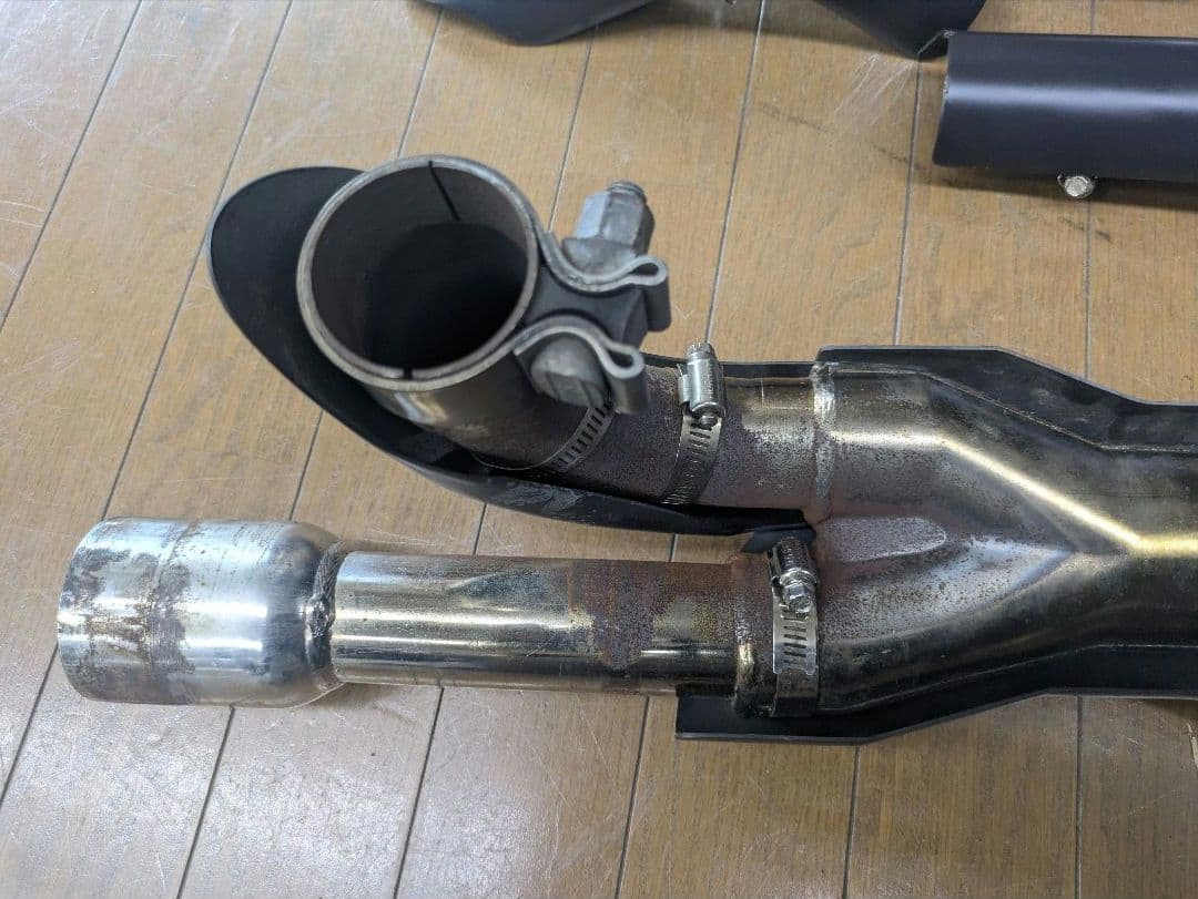 バンス＆ハインズ 　パワーデュアル エキパイ（触媒なし） M8　46871