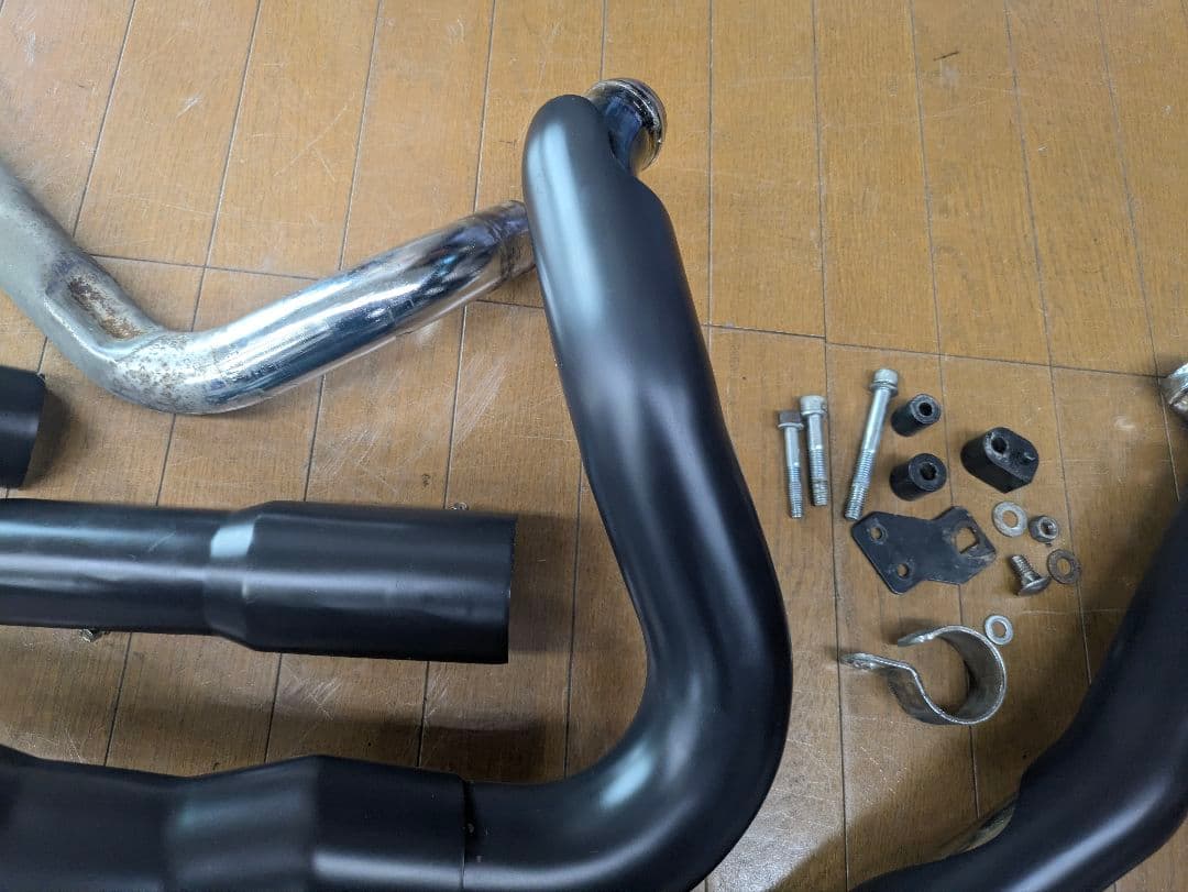 バンス＆ハインズ 　パワーデュアル エキパイ（触媒なし） M8　46871