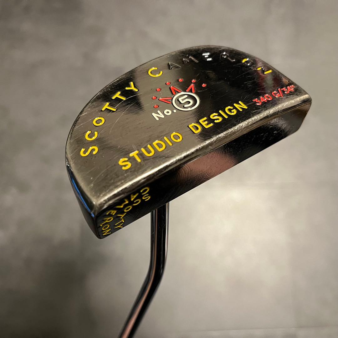 希少！スコッティキャメロン スタジオデザイン No 5 340Gモデル