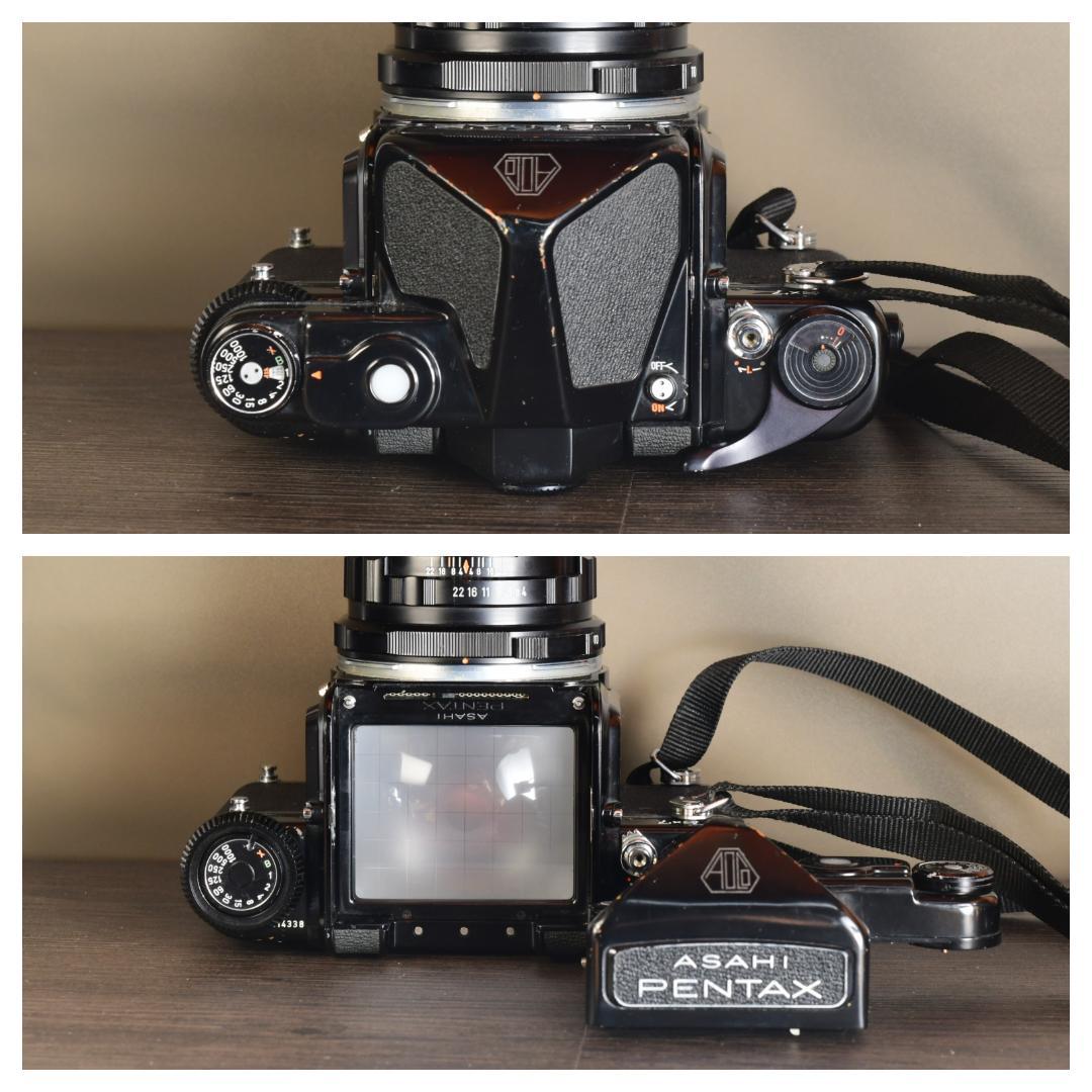 【分解清掃・整備済】 PENTAX 6×7 TTLファインダー 67 レンズ付き