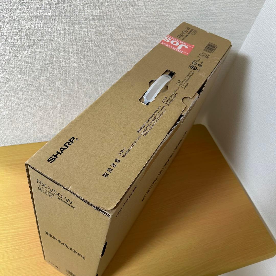 SHARP ロボット家電 電気掃除機 RX-V50-W ロボット掃除機