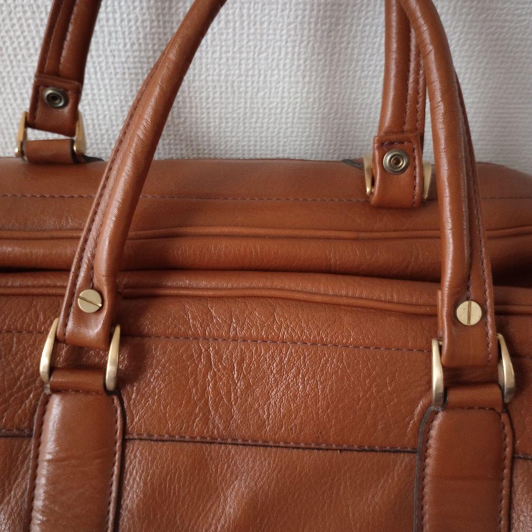 Chloé☆ ボストンバッグ☆ブラウン☆レザー☆クロエ