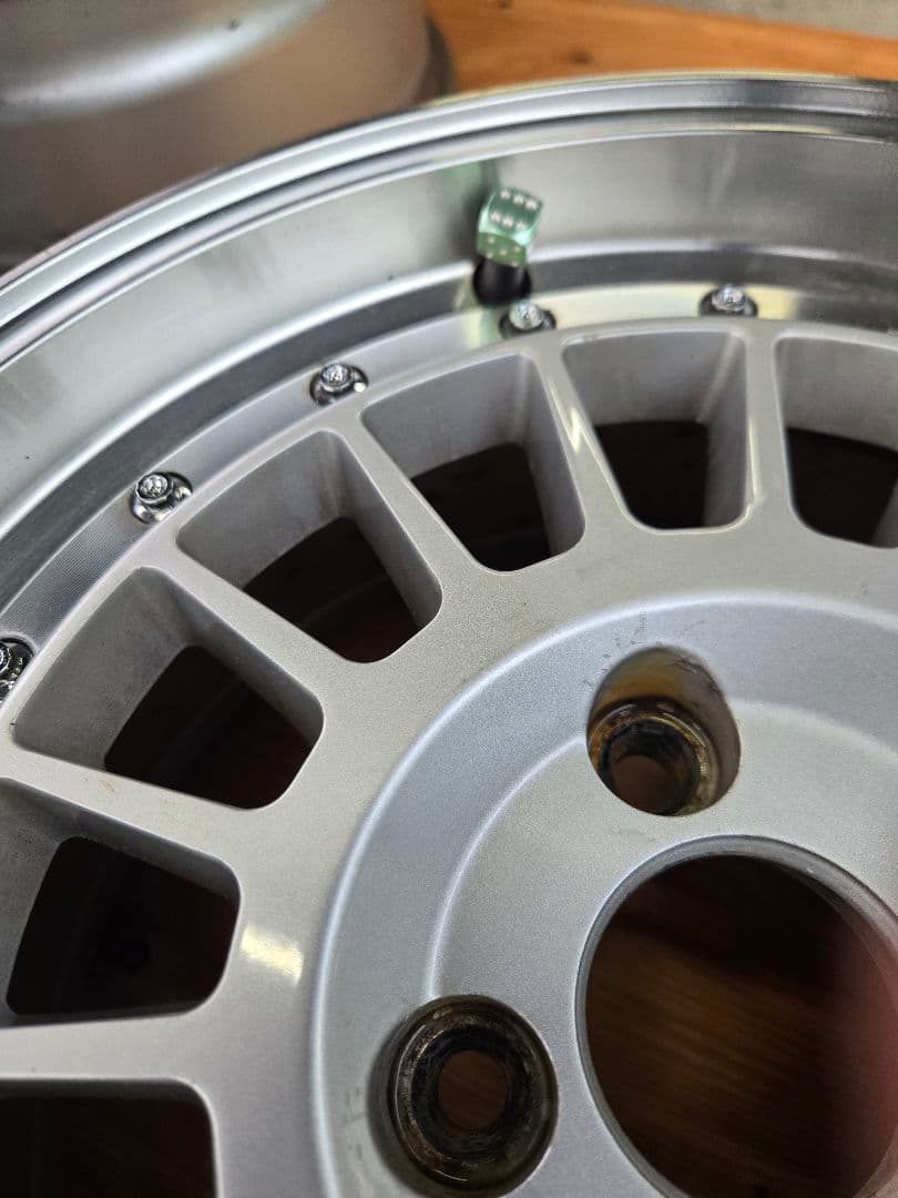 ステルスレーシング　15インチ 7J ホイール4本セット