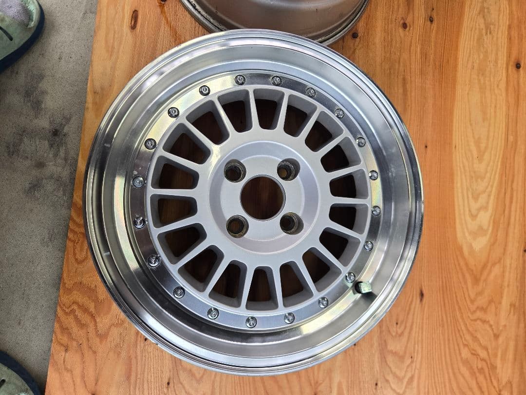 ステルスレーシング　15インチ 7J ホイール4本セット