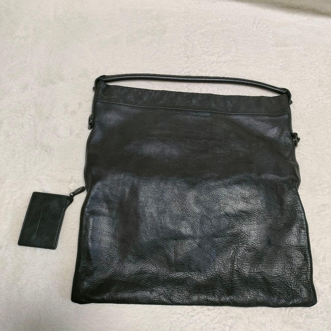 C様◎HELMUT LANG◎レザーショルダーバッグ archive 90〜00