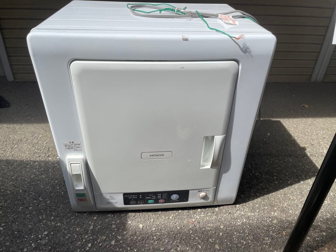 Hitachi DE-N60WV 電気式衣類乾燥機 2019年製