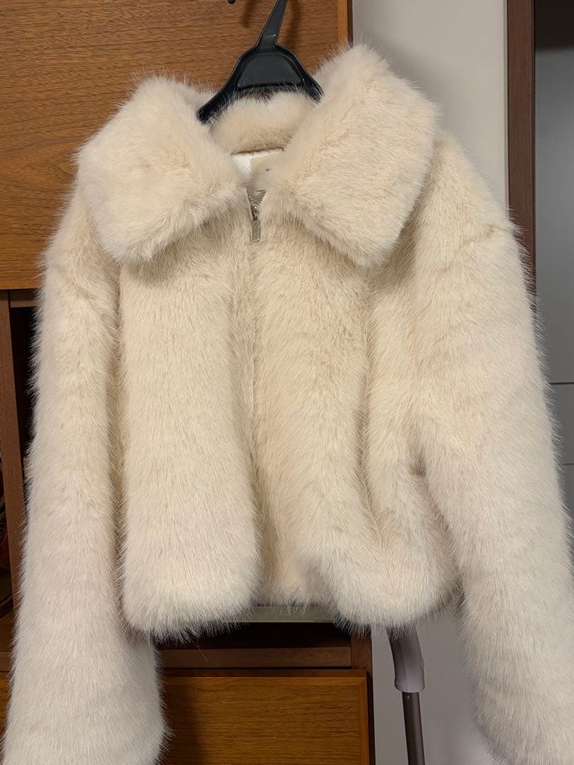Somerset Fur Coat ホワイトファーコート