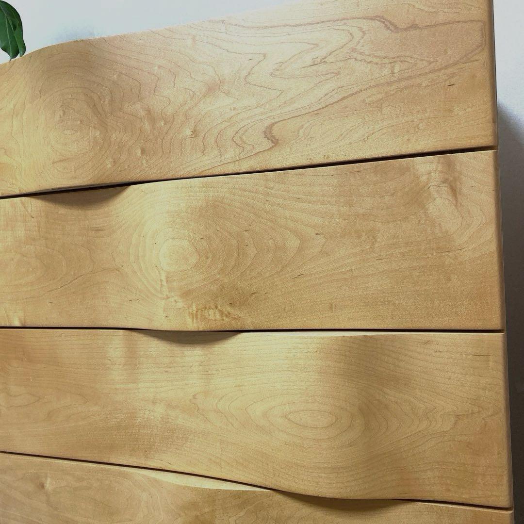 チェスト・タンス IDEE WAVE TALL CHEST Maple
