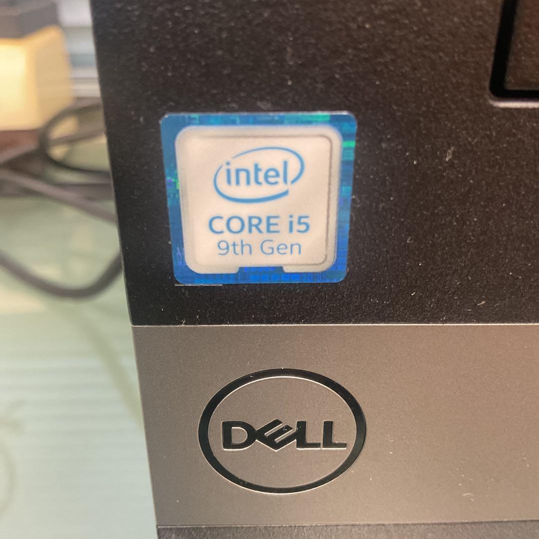 ［ジャンク］Dellデスクトップパソコンi5-9400本体と電源ケーブルのみ