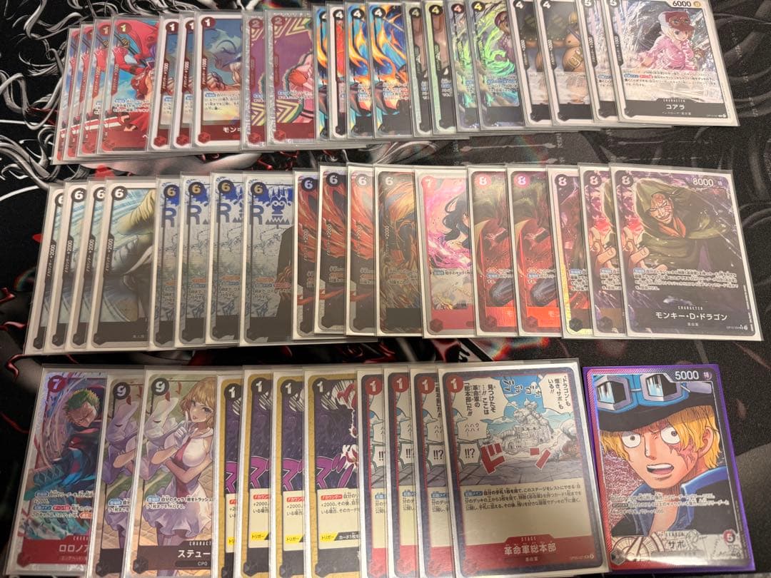 赤黒サボデッキ パラレル多数 7ゾロあり