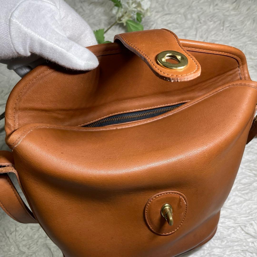 オールドコーチ 9948 USA製 ターンロック ノッキンガム ショルダーバッグ