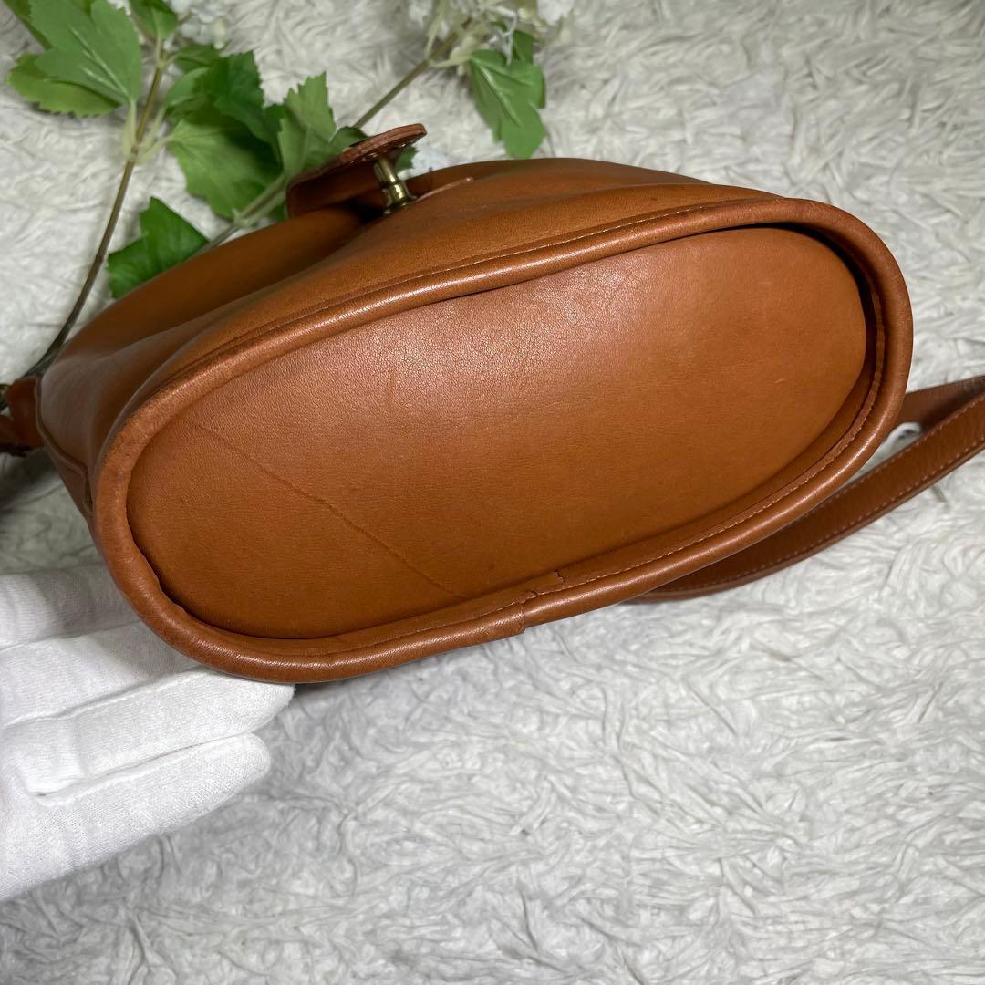 オールドコーチ 9948 USA製 ターンロック ノッキンガム ショルダーバッグ