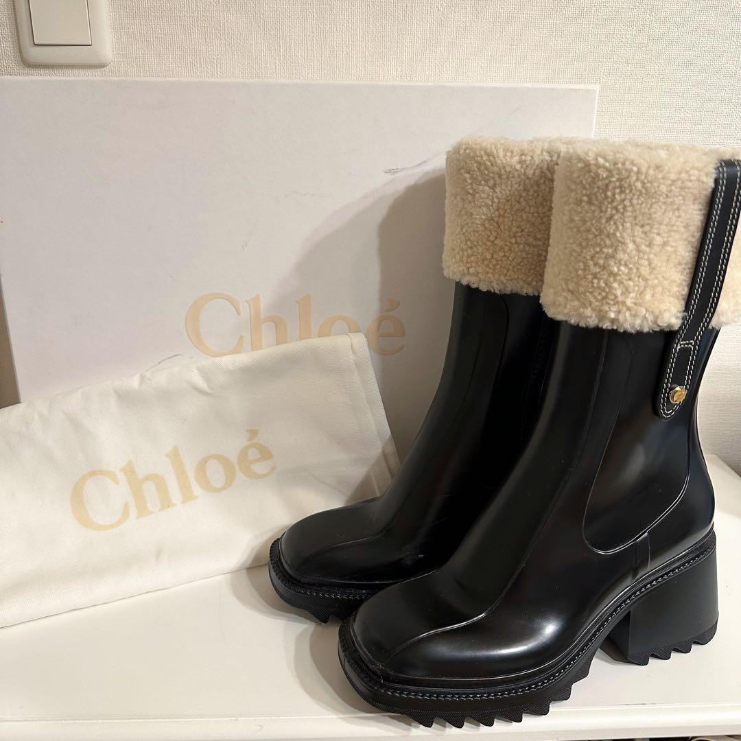 Chloe♡ bettyアンクルレインブーツ