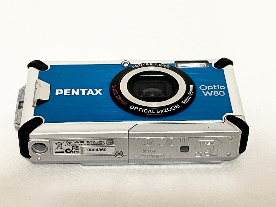 【美品・完動品】　PENTAX Optio W80 動作確認済