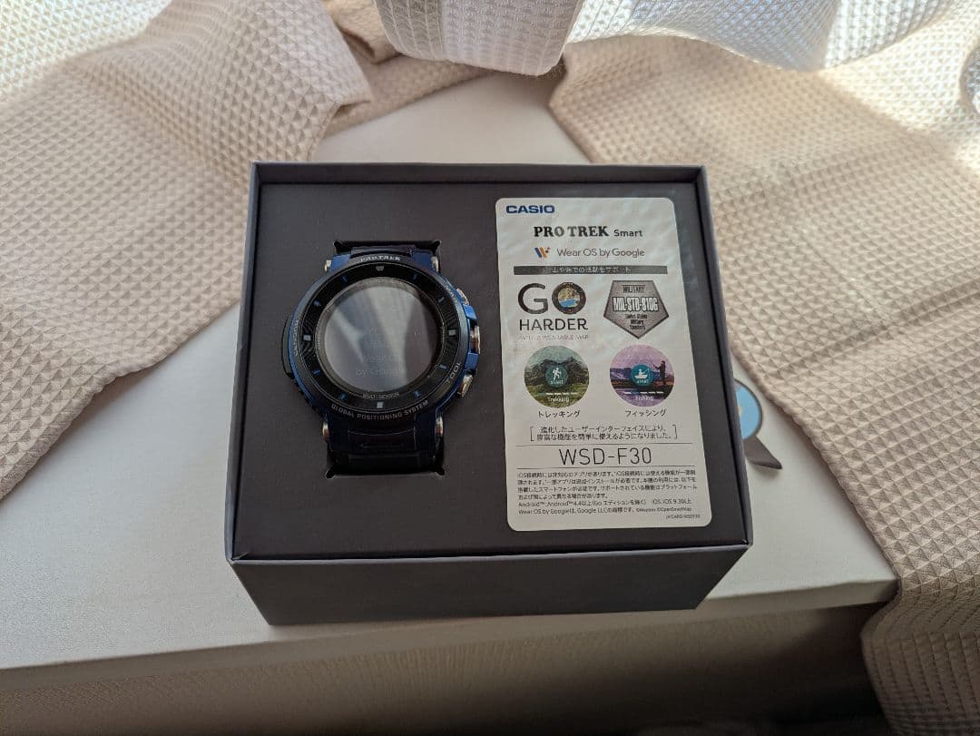 稼働品 初期化済み　CASIO PROTREK スマートウォッチ　WSD-F30