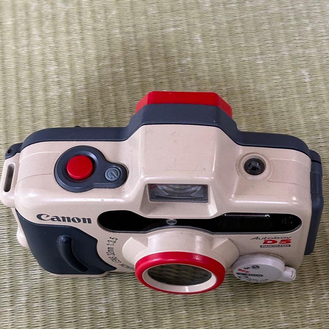 Canon Autoboy D5 PANORAMA 水中カメラ 通電確認済