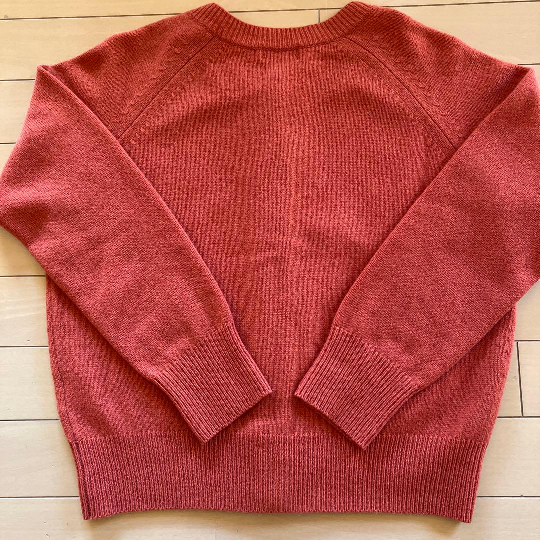 マーガレットハウエル　カシミア混ニットカーディガン