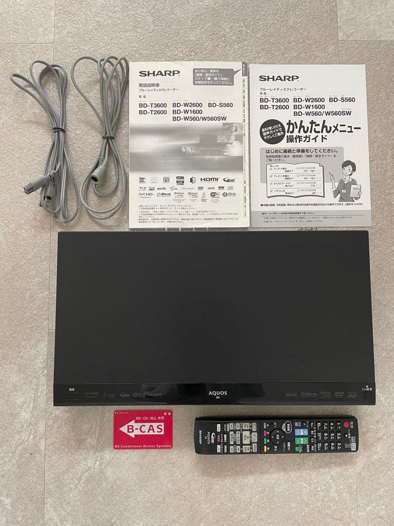 AQUOS ブルーレイディスクレコーダー