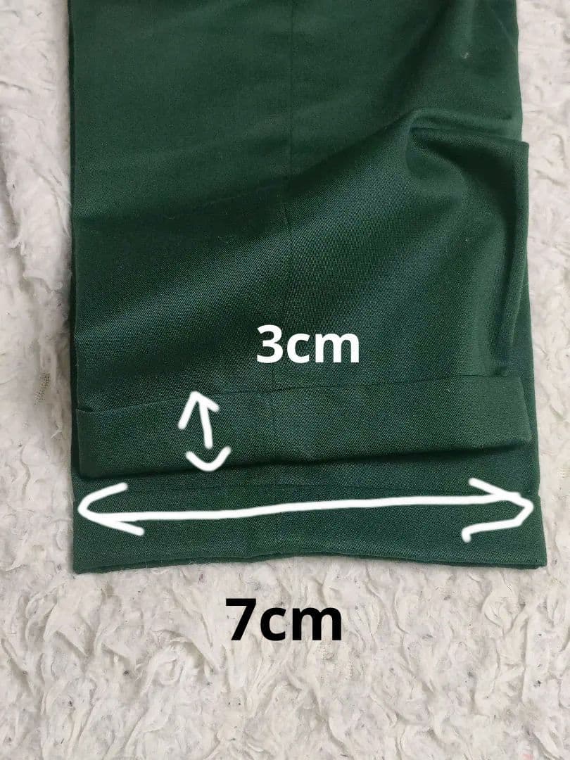 ホン.D.ケフィ　WACKO MARIA スラックス　オリーブ カーキ