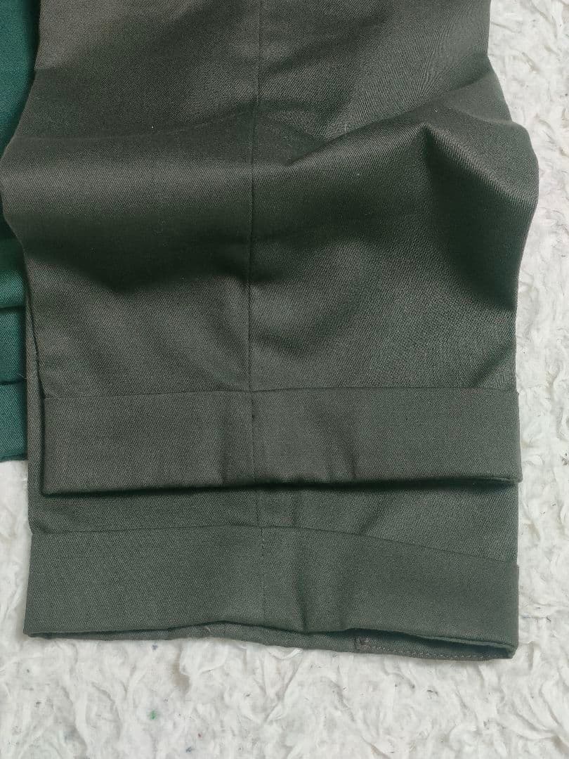 ホン.D.ケフィ　WACKO MARIA スラックス　オリーブ カーキ