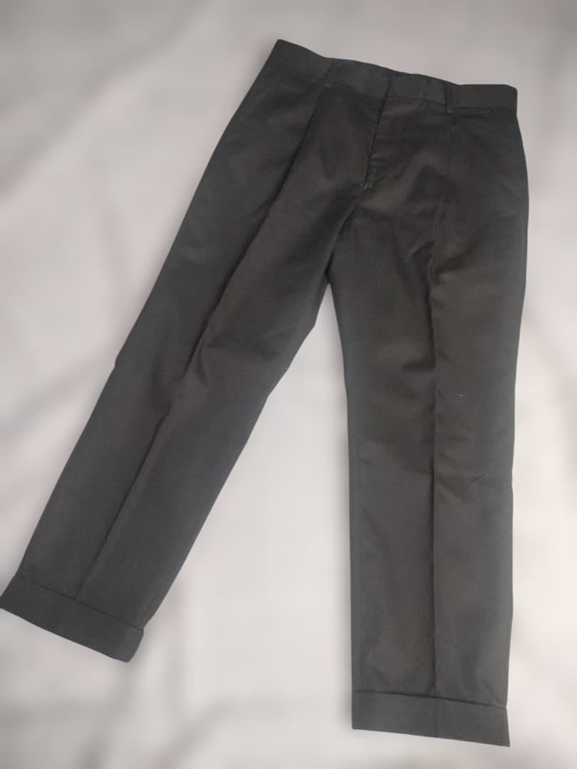 ホン.D.ケフィ　WACKO MARIA スラックス　オリーブ カーキ