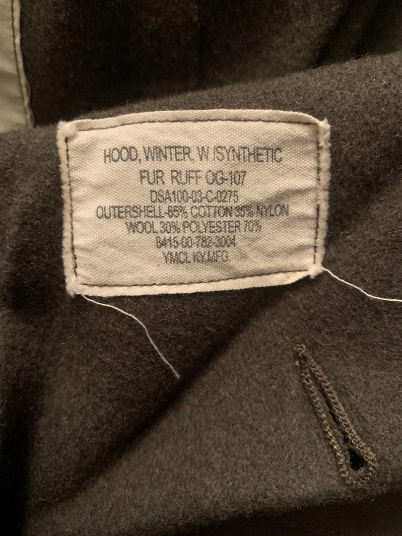 美品YMCLKY M-65 フィッシュテールパーカー フルセット M(XL相当)