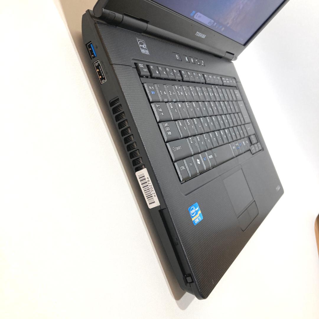 初心者✨快速・大画面・DVD・大容量✨黒✨すぐ使えるノートパソコン◇T392-2