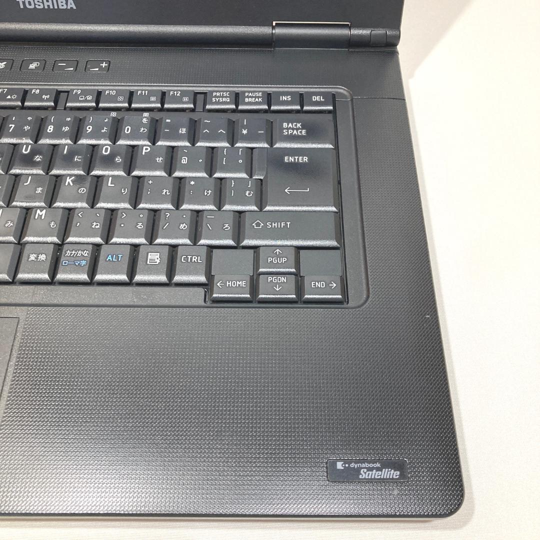 初心者✨快速・大画面・DVD・大容量✨黒✨すぐ使えるノートパソコン◇T392-2