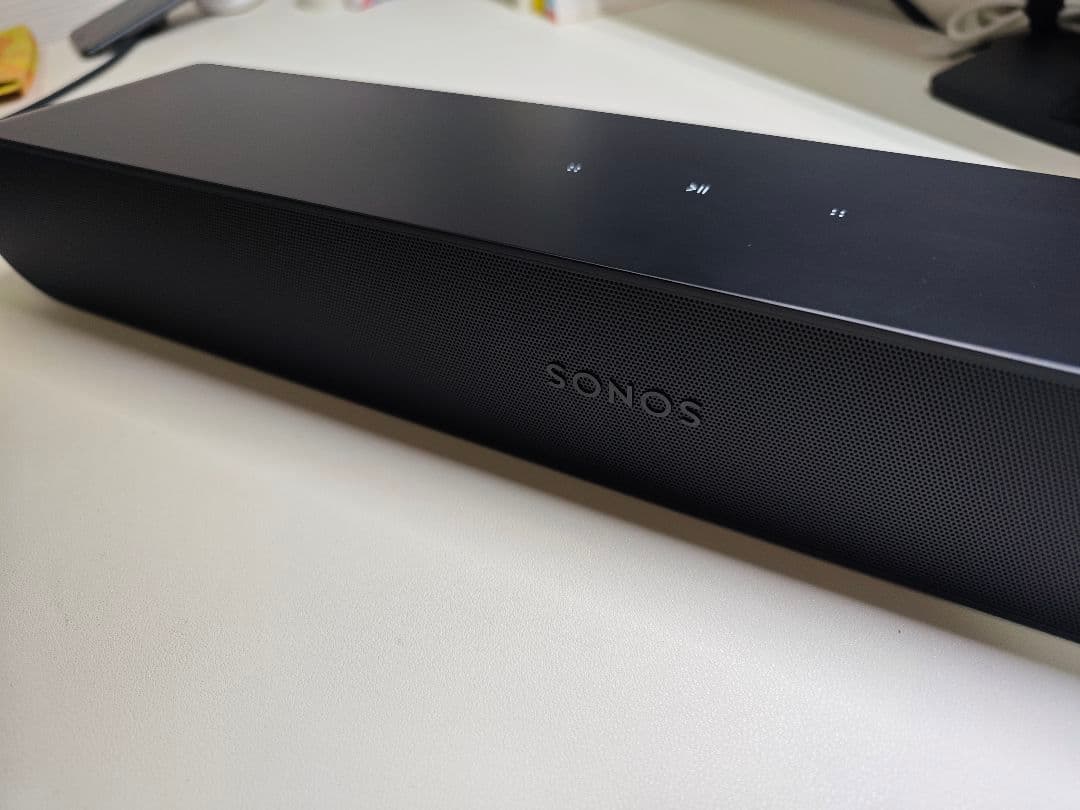 SONOS Ray ブラック ワイヤレススピーカー