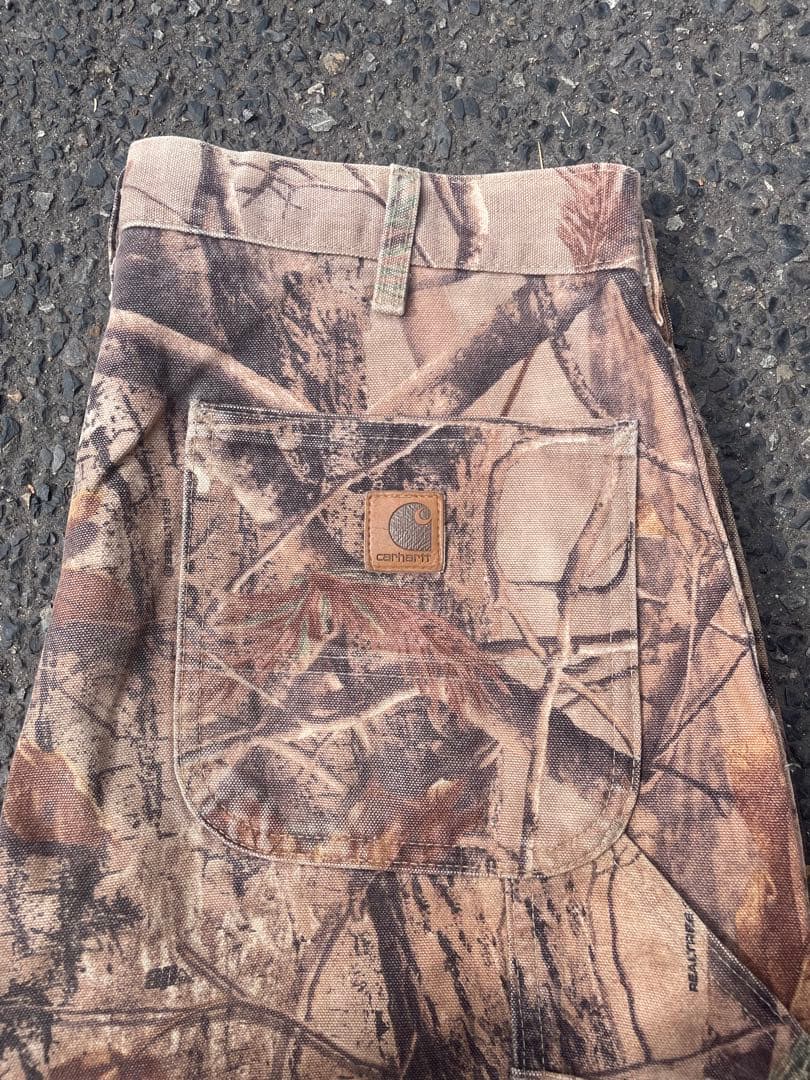 Carhartt リアルツリーカモ ペインターパンツ 34×32