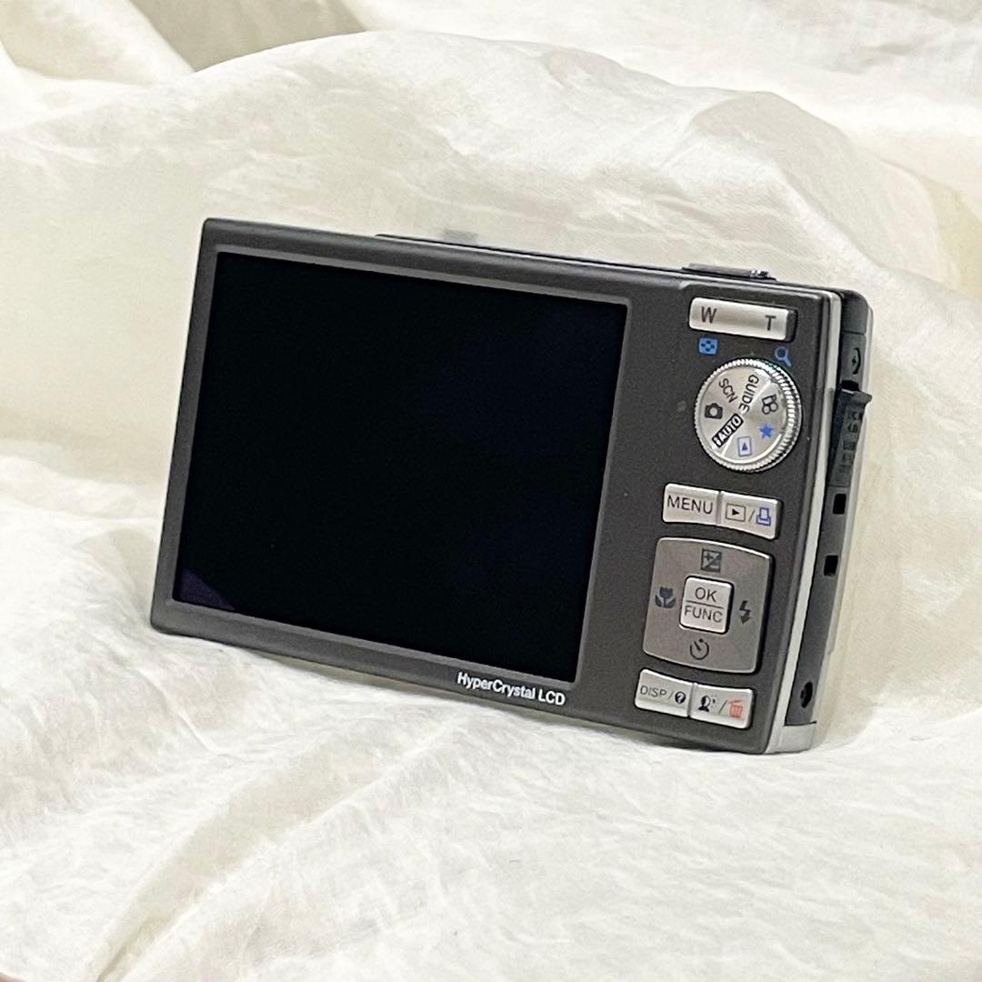 美品 OLYMPUS オリンパス μ ミュー 1060 シルバー デジカメ