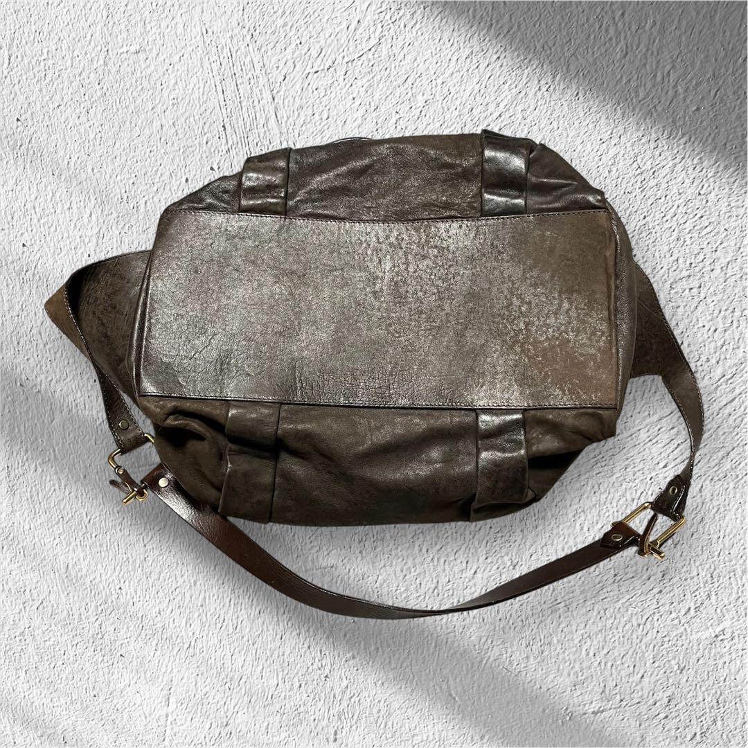 DIESEL BLACK GOLD ディーゼル ブラックゴールド レザー バッグ