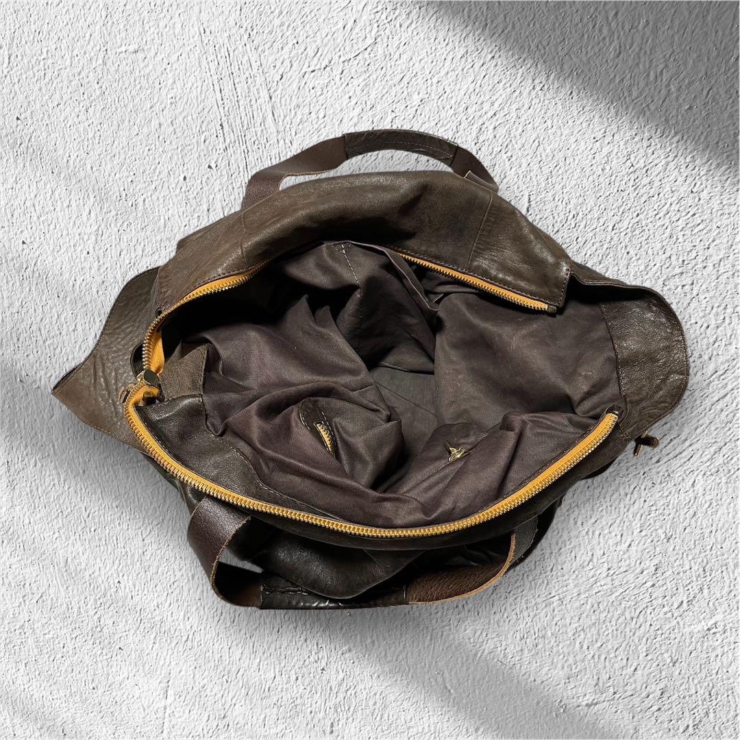 DIESEL BLACK GOLD ディーゼル ブラックゴールド レザー バッグ