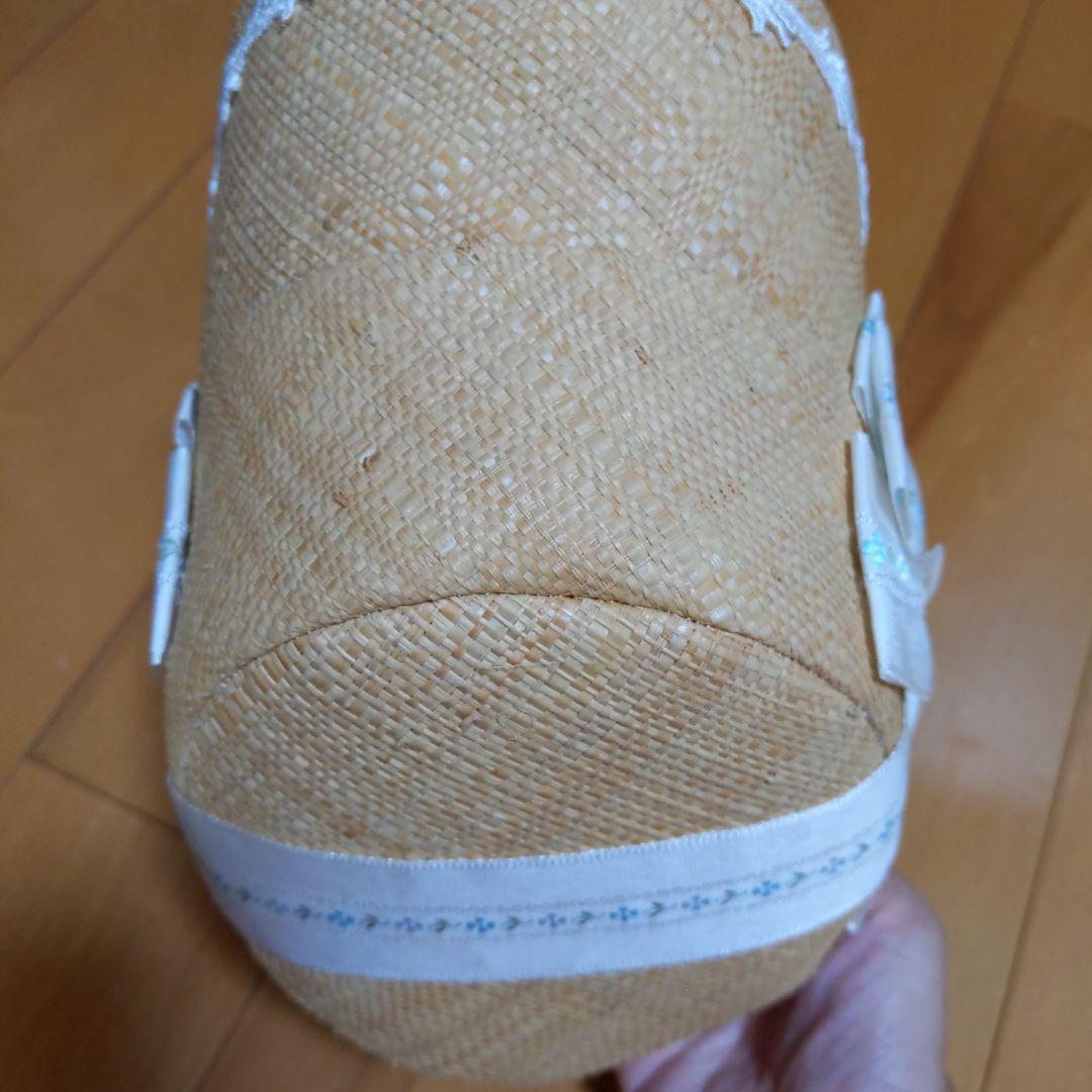 アノンハット 小公女麦わらボンネ