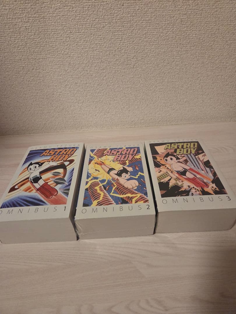 洋書 Astro Boy Osamu Tezuka omnibus 1,2,3 Set